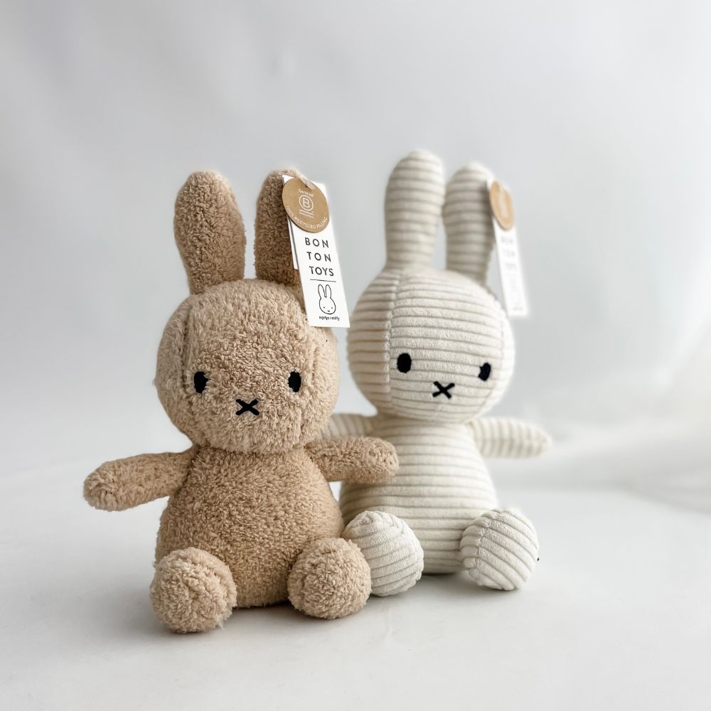 Miffy Corduroy Eco White 23cm