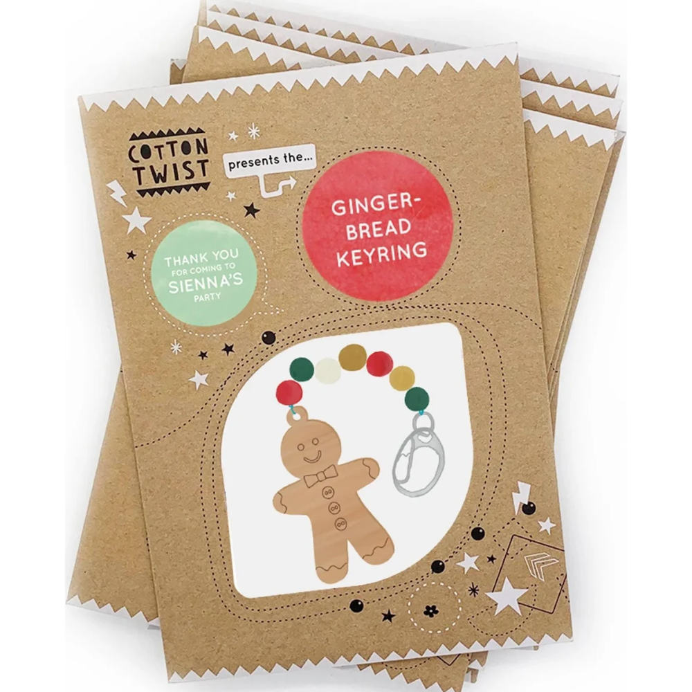 Make Your Own Gingerbread Keyring