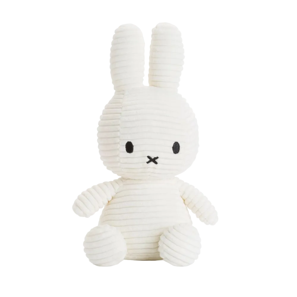 Miffy Corduroy Eco White 23cm