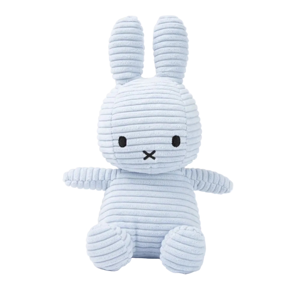 Miffy Corduroy Eco Ice Blue 23cm