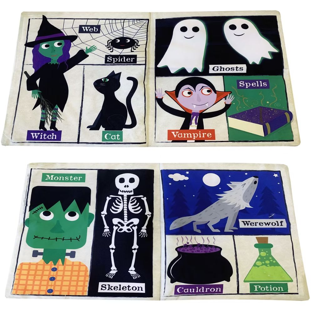 Crinkle Cloth Book - Halloween