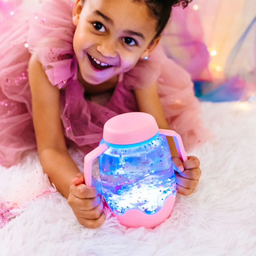 Glo Pals Sensory Jar (Bubblegum Pink)