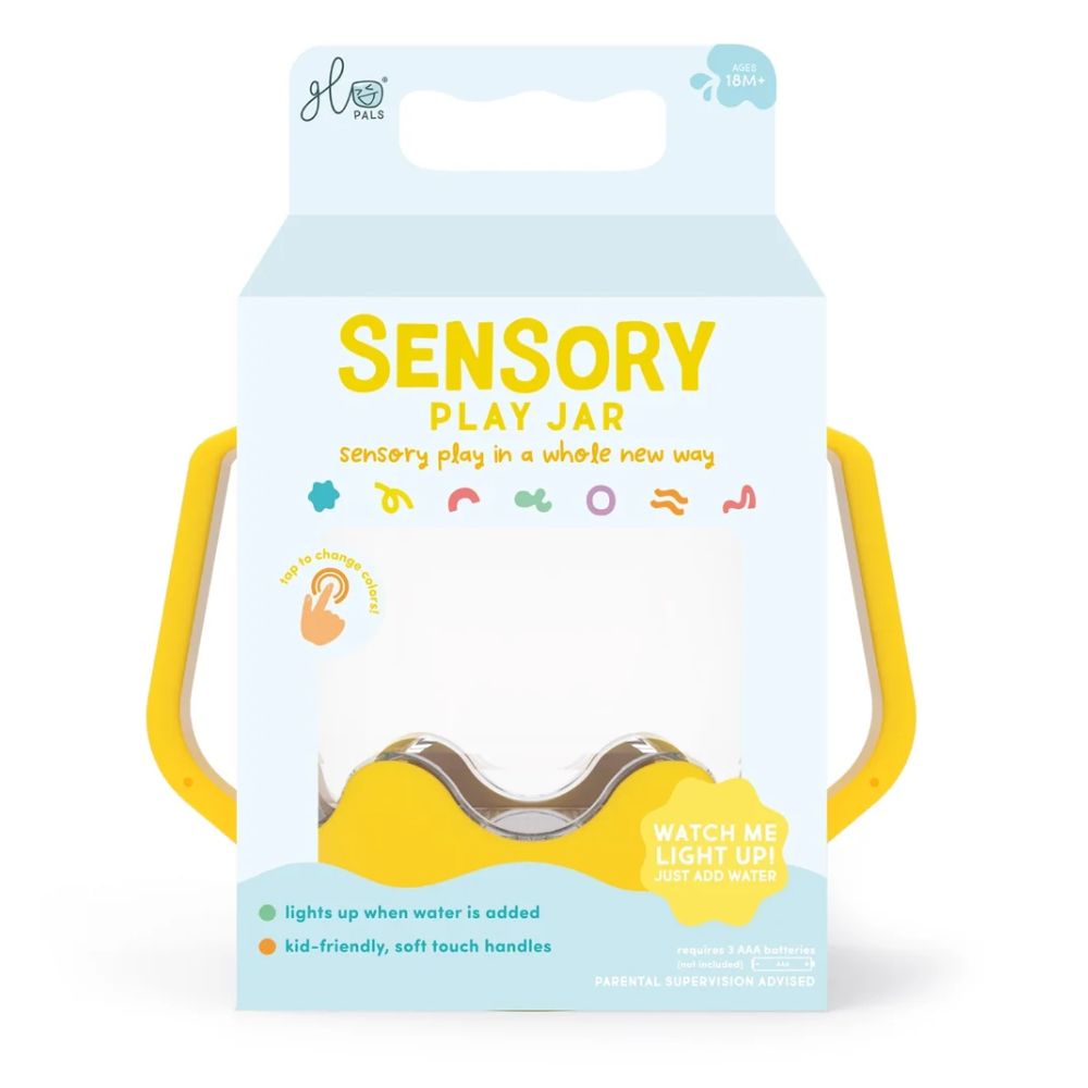 Glo Pals Sensory Jar (Yellow)