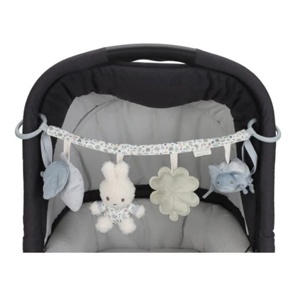 Miffy x Little Dutch Stroller Toy Chain - Lucky Leaves