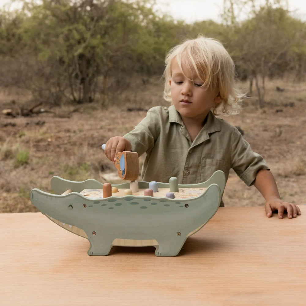 Wooden Hammer Bench - Safari Friends