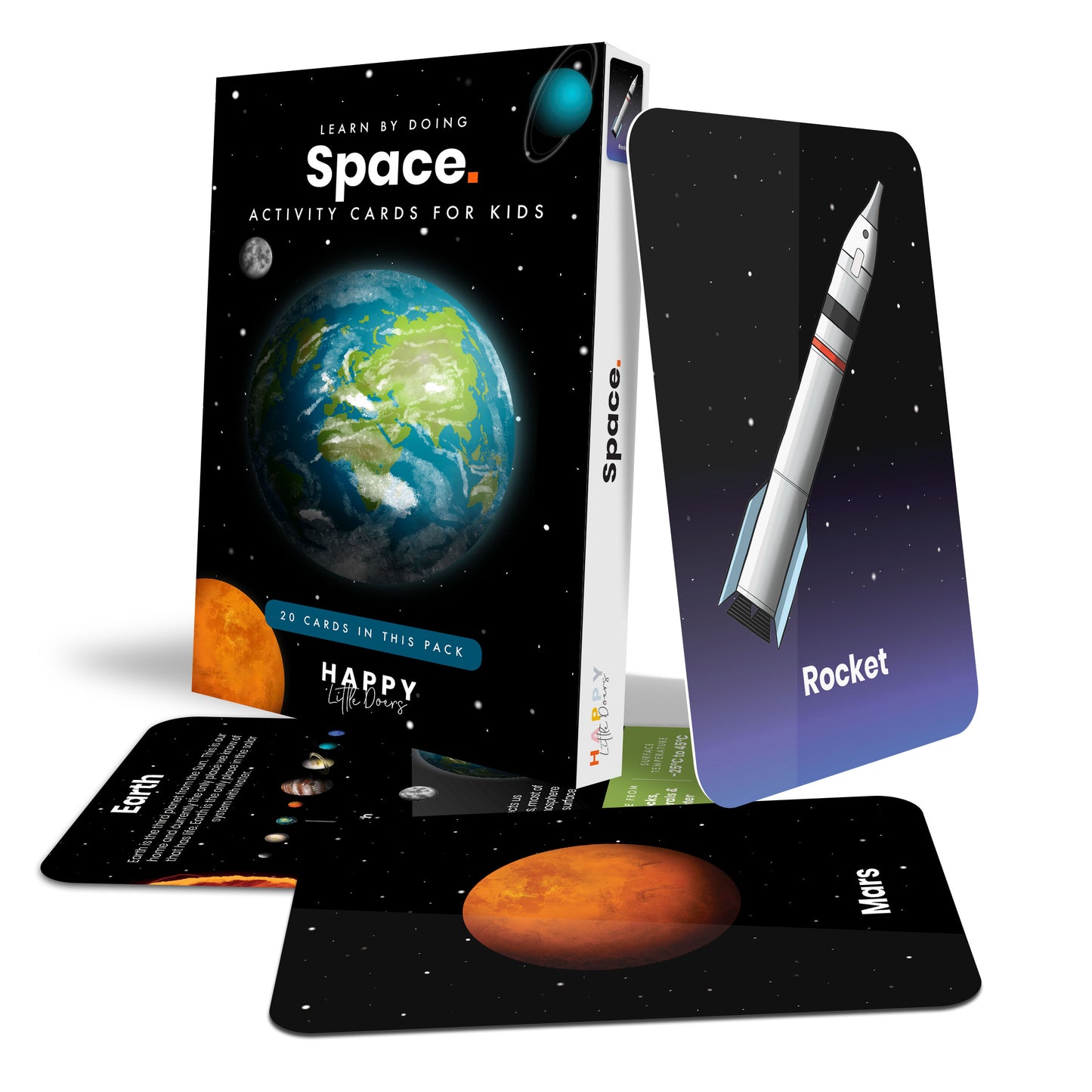Space Flashcards - Happy Little Doers