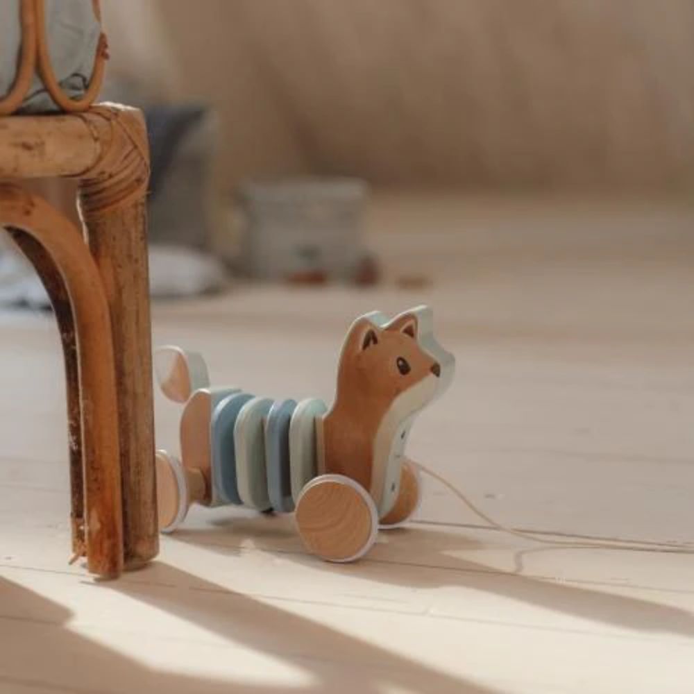 Little Dutch Pull Along Wiggle Fox – Forest Friends - Toddler Toy – All ...
