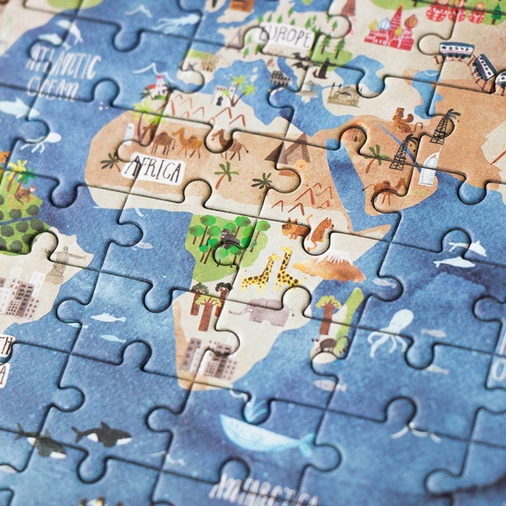Discover The World Pocket Puzzle