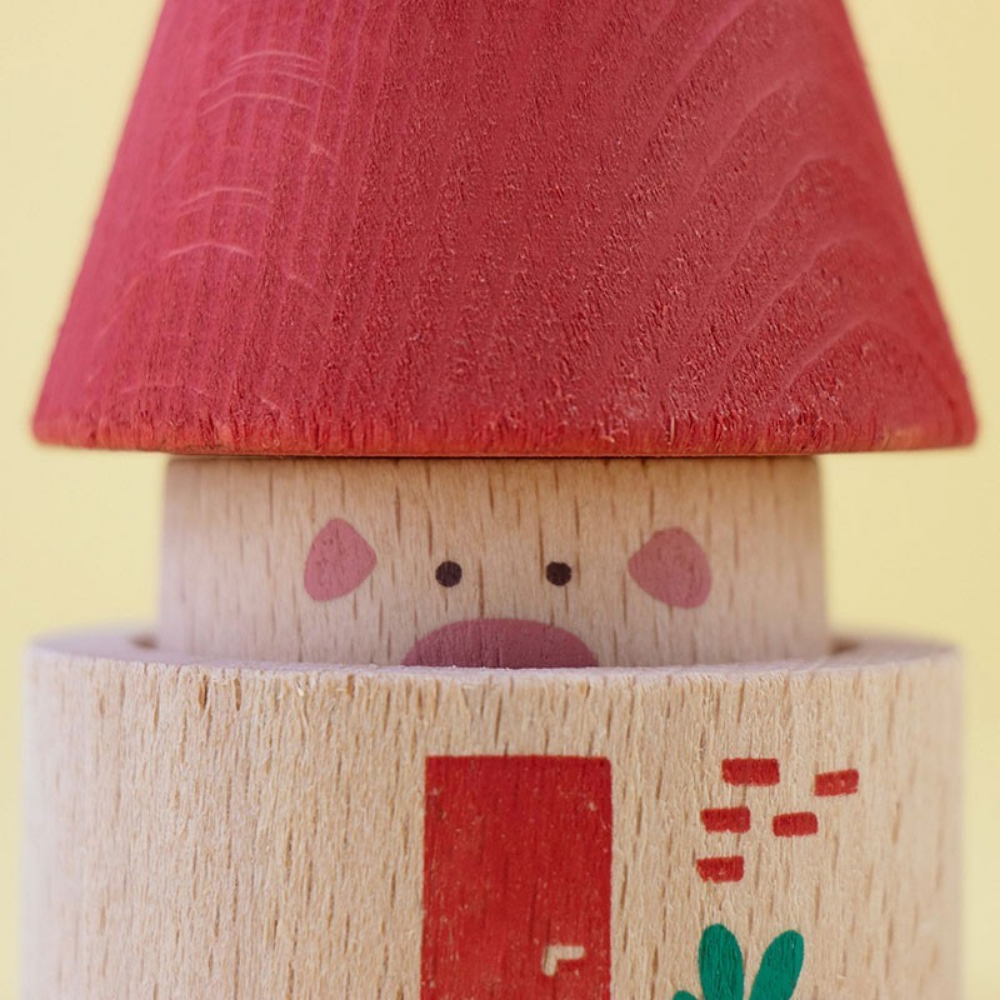 My 3 Little Pigs Wooden Toy