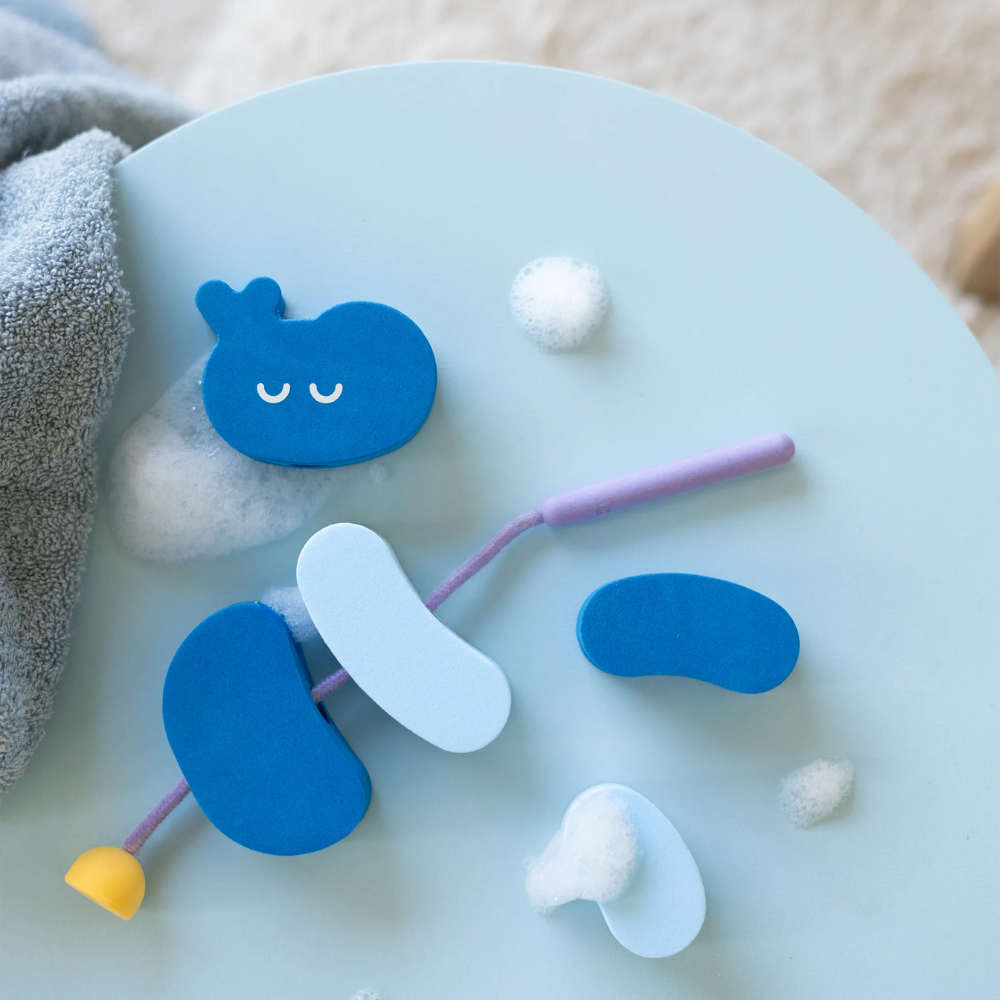 Beedi Hippo Threading Bath Toy