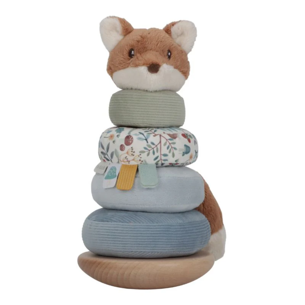Soft Little Fox Rocking Ring Stacker - Forest Friends