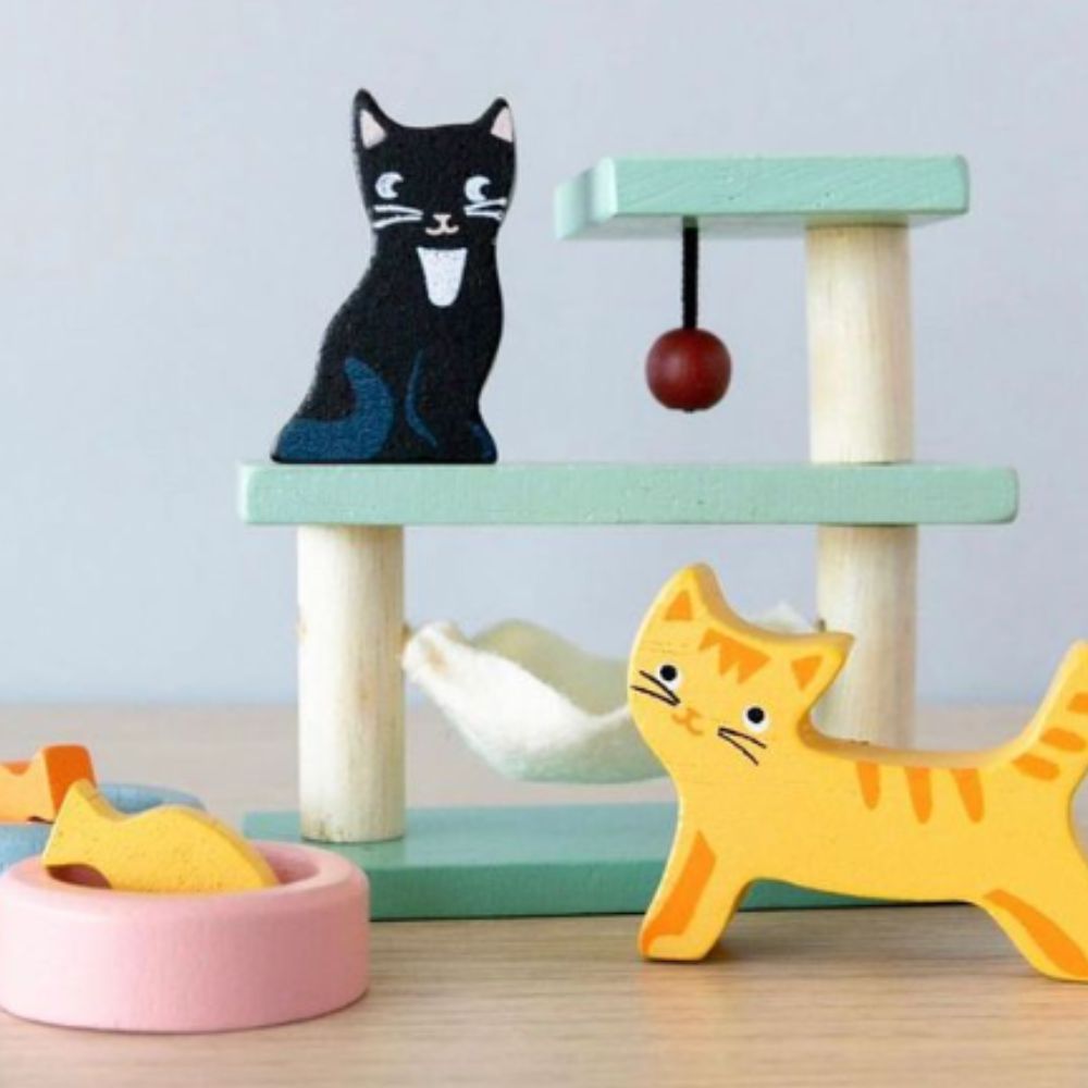 Pet Cat Set - Tender Leaf Toys