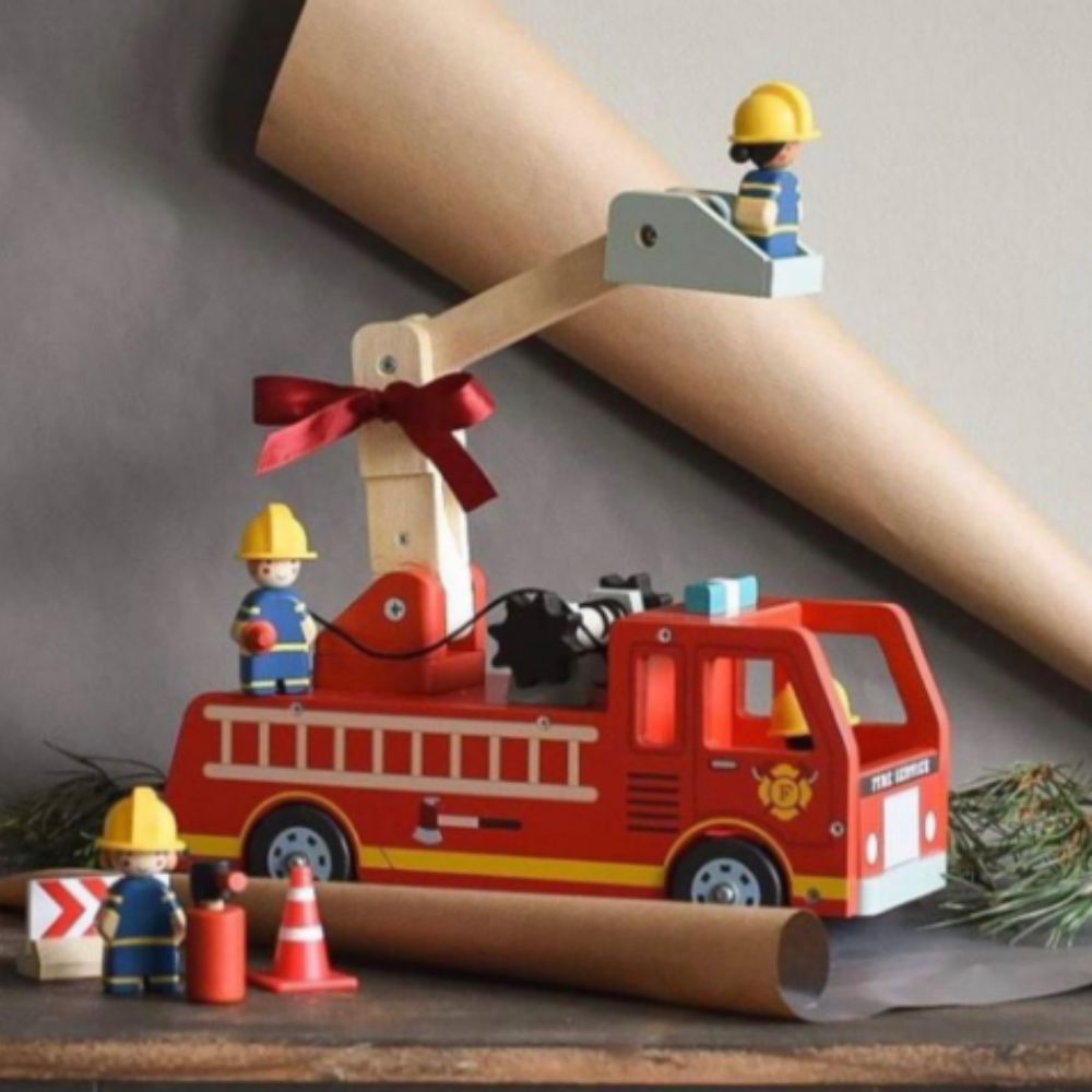 Fire Engine - Tender Leaf Toys