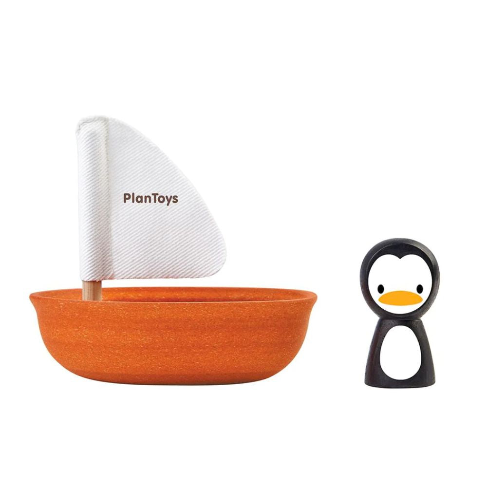 Plan Toys Penguin Sailing Boat