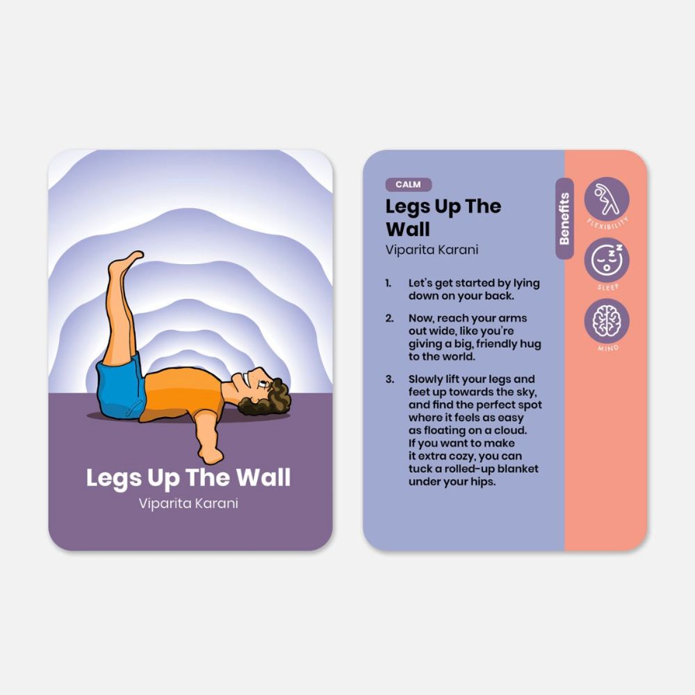 Yoga Flashcards - Happy Little Doers