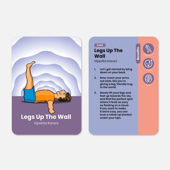 Yoga Flashcards - Happy Little Doers