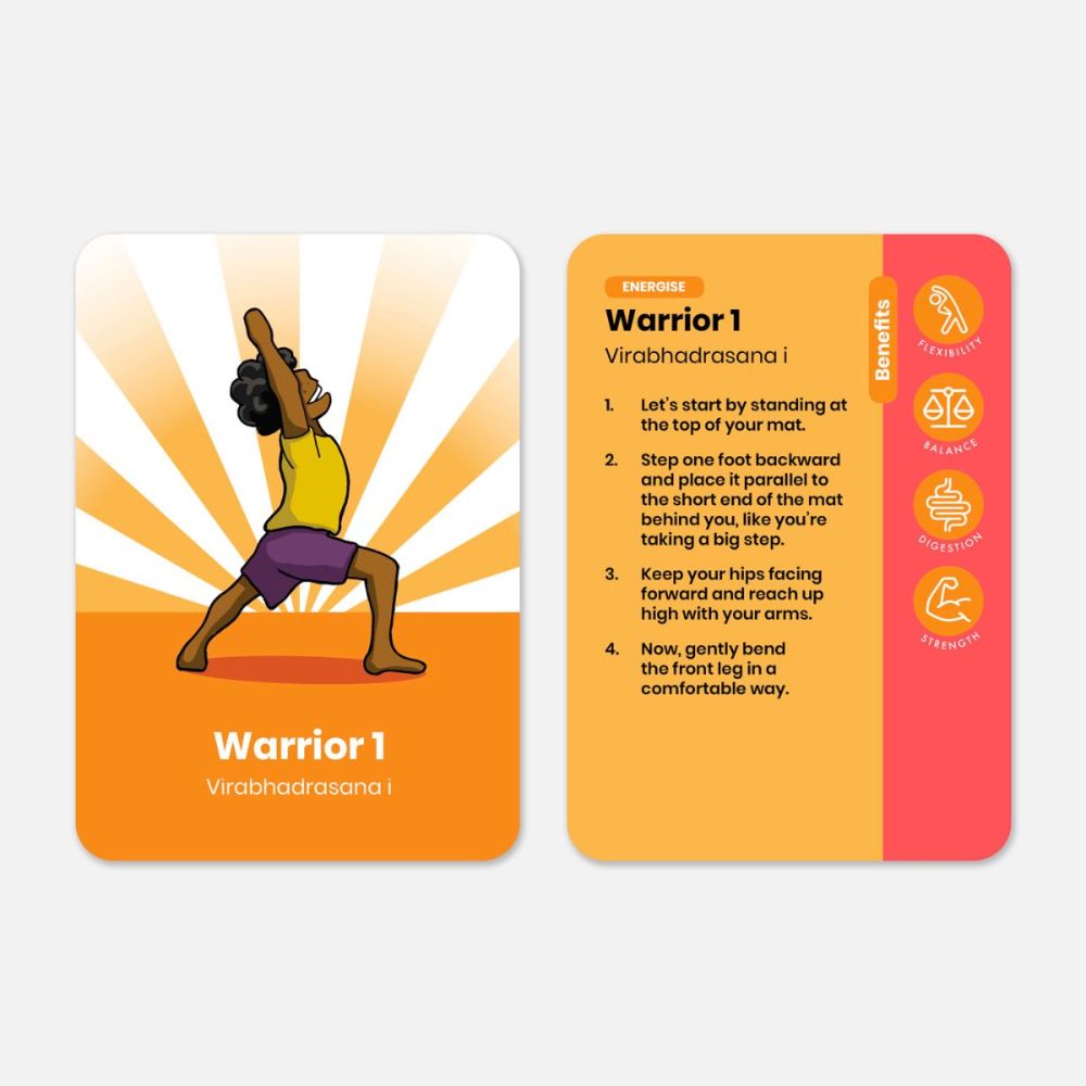 Yoga Flashcards - Happy Little Doers