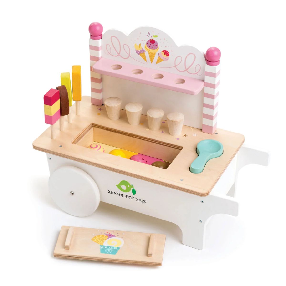 Ice Cream Cart - Tender Leaf Toys
