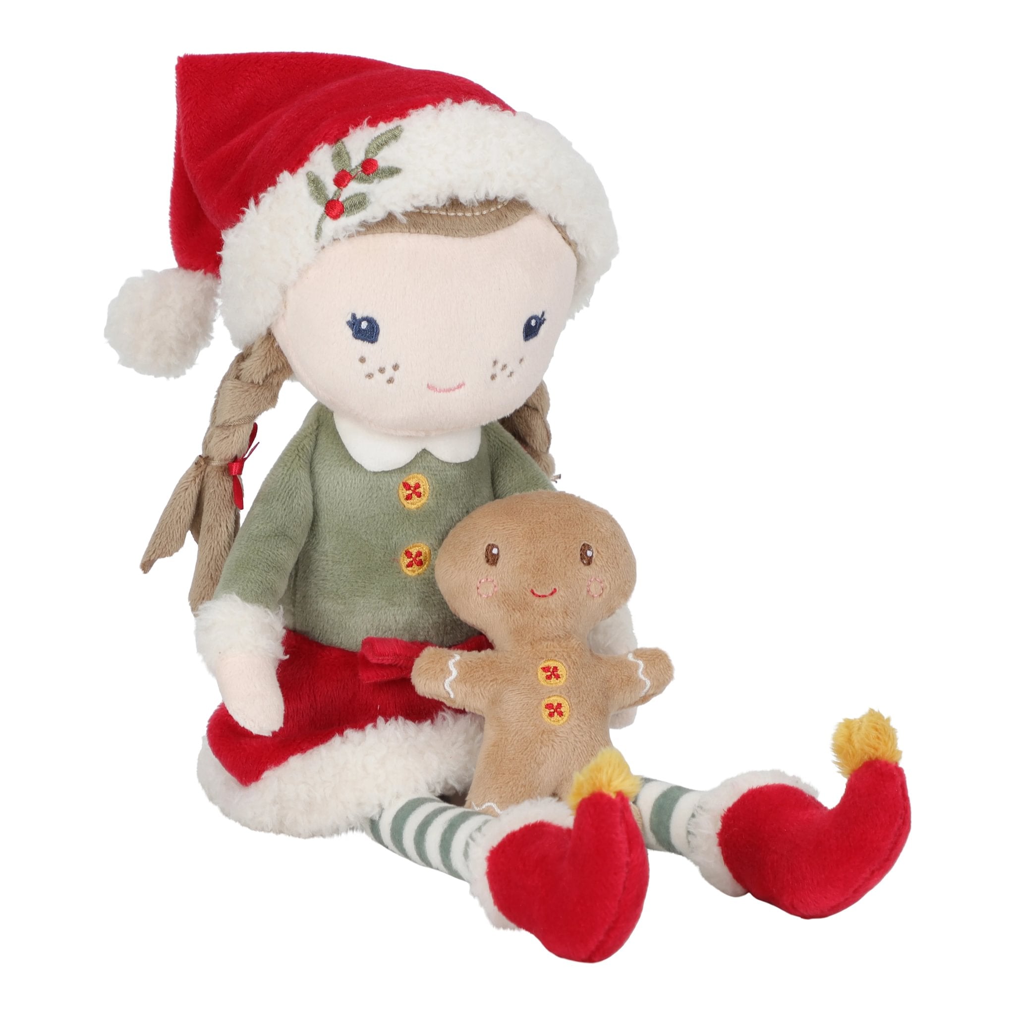 Christmas Cuddle Doll Rosa - 35cm