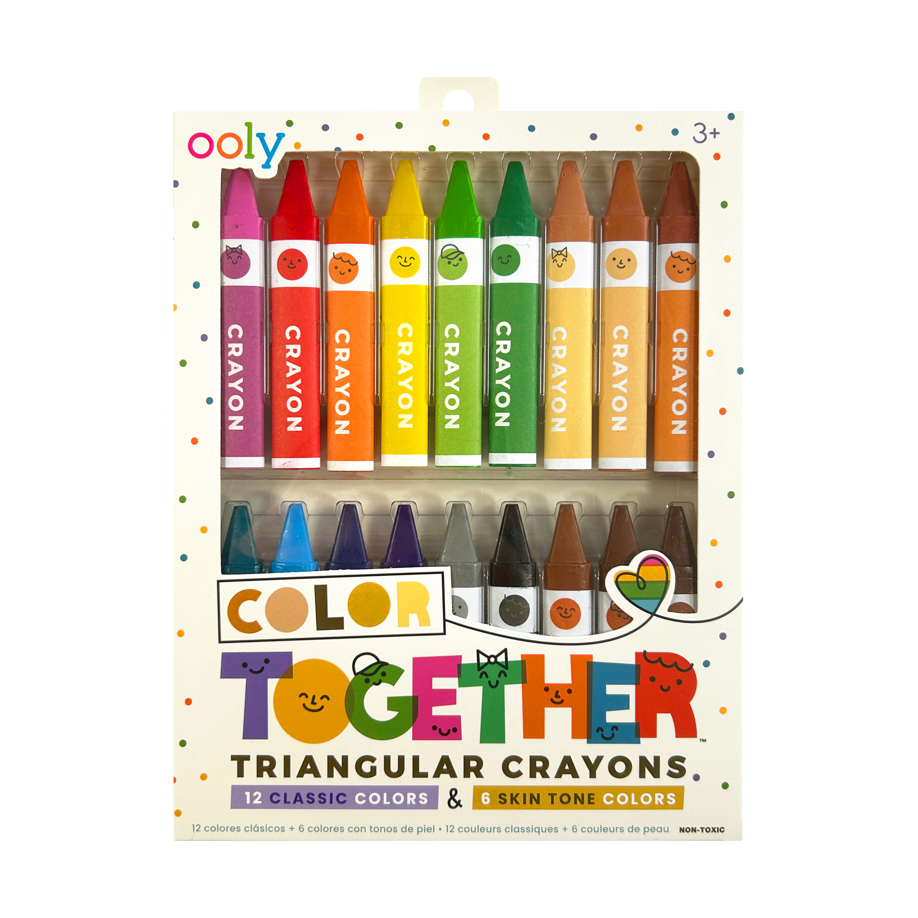 Ooly Colour Together: Crayons (Set of 18)