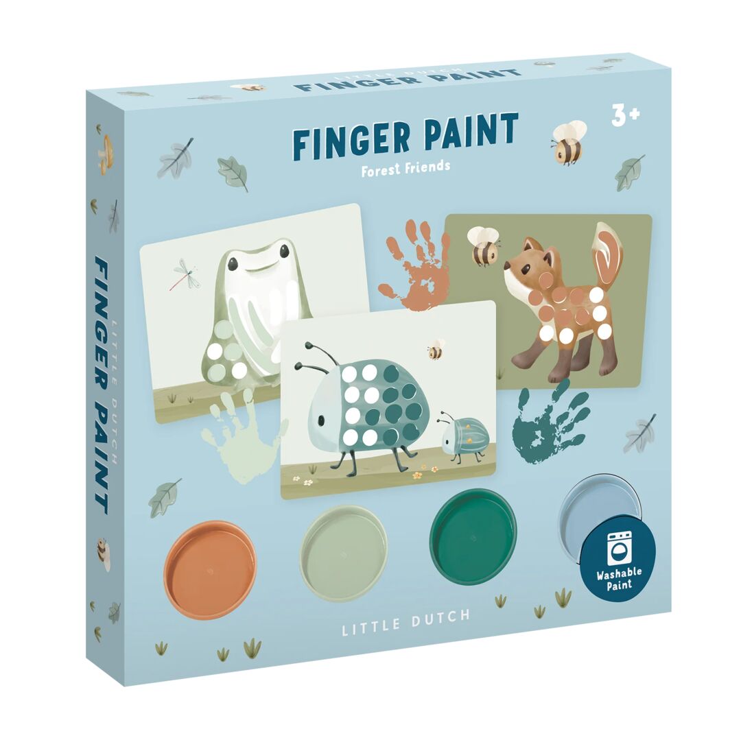 Fingerpaint Set - Forest Friends