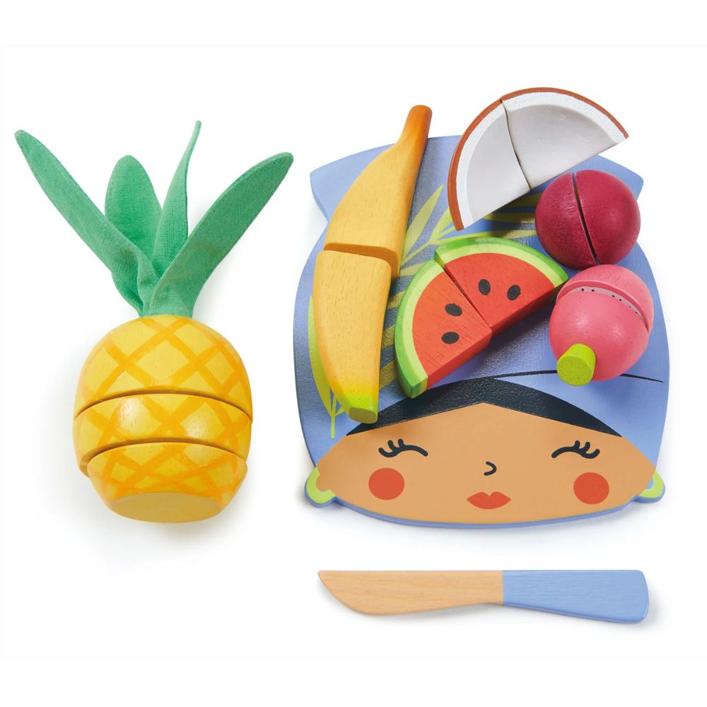 Tropical Fruit Chopping Board - Tender Leaf Toys