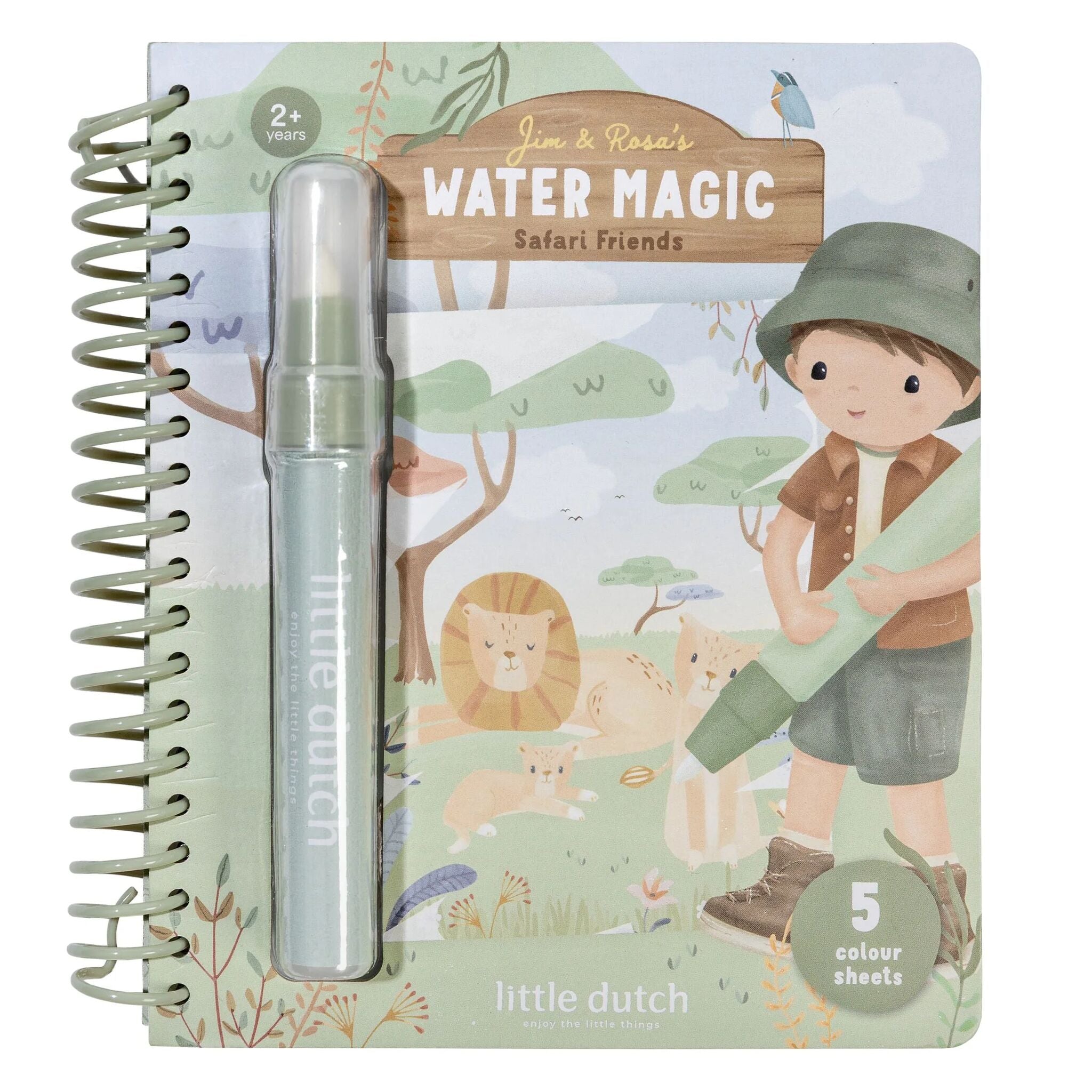 Water Magic Book - Safari Jim (Safari Friends)