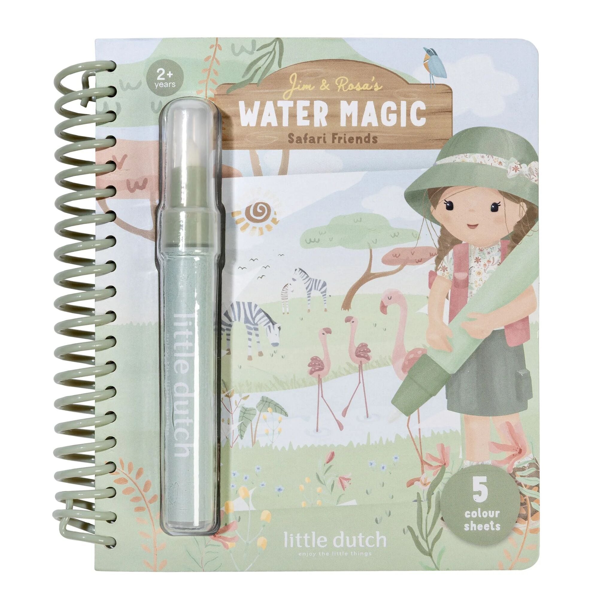 Water Magic Book - Safari Rosa (Safari Friends)