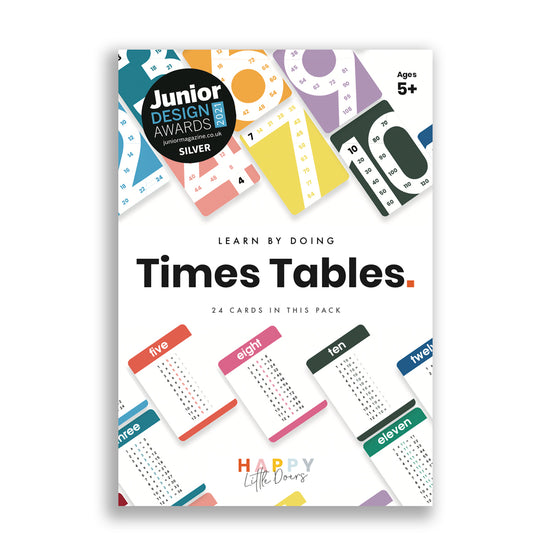 Learn Times Table Flash Cards