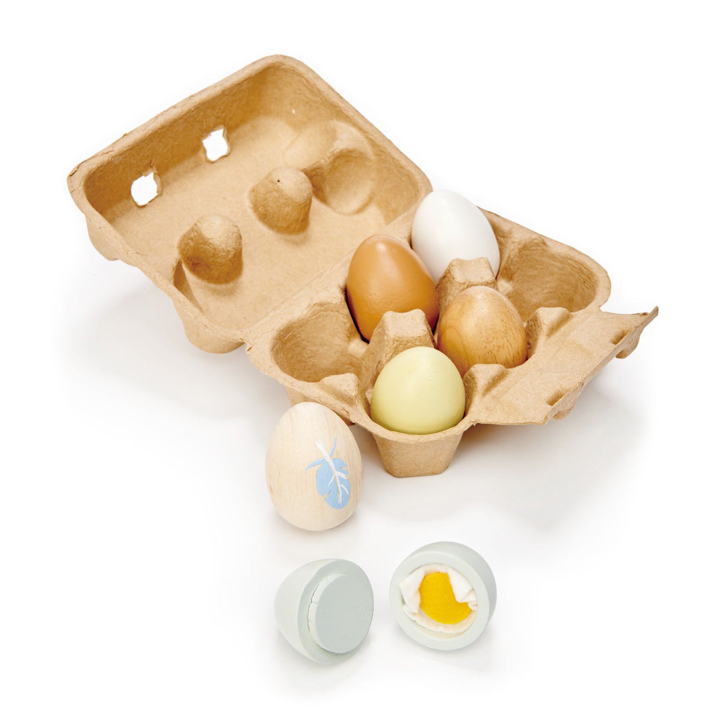 Wooden Eggs - Tender Leaf Toys