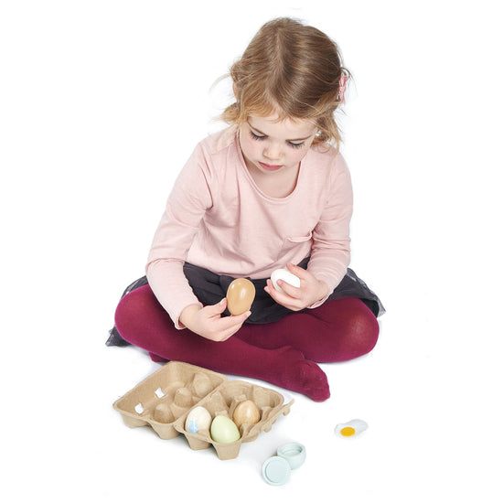 Wooden Eggs - Tender Leaf Toys