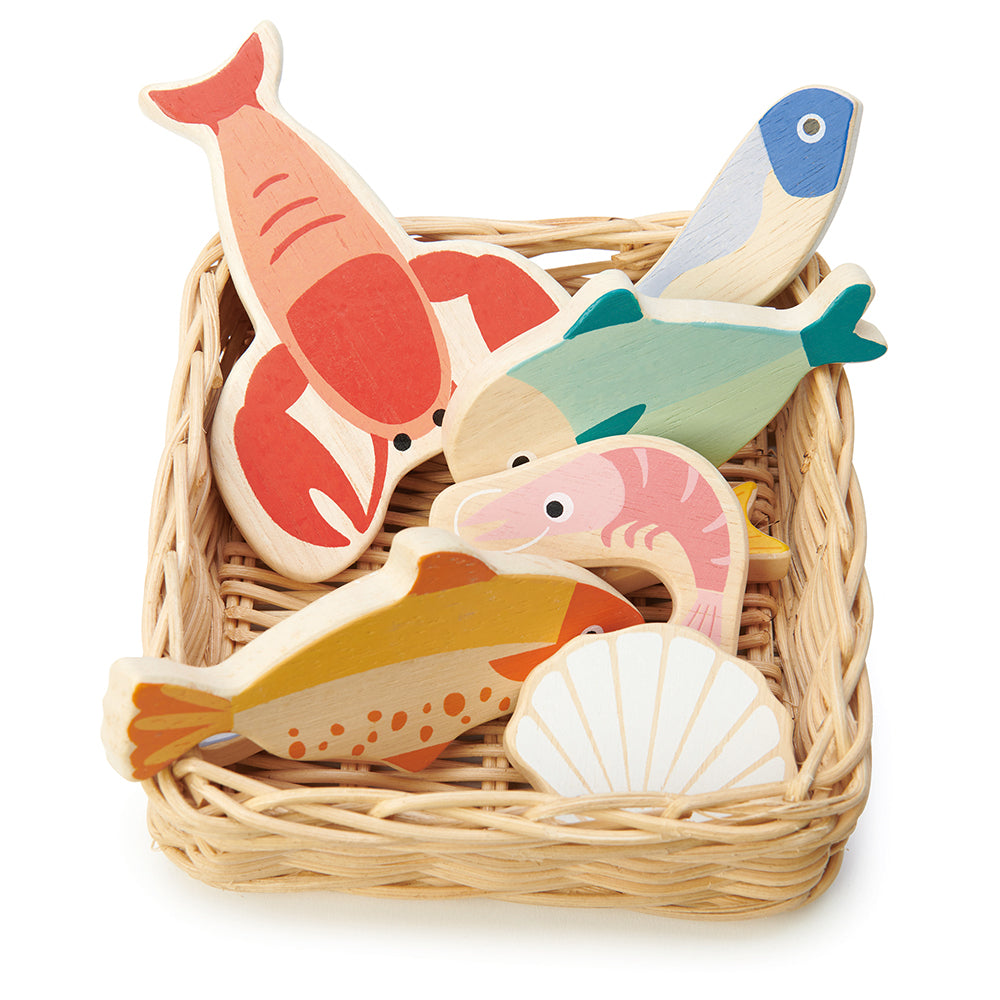 Seafood Basket - Tender Leaf Toys
