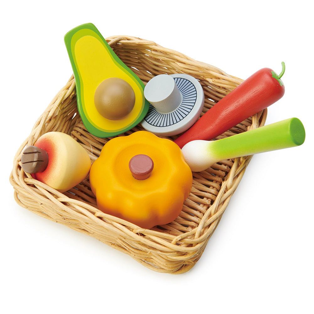 Veggie Basket - Tender Leaf Toys
