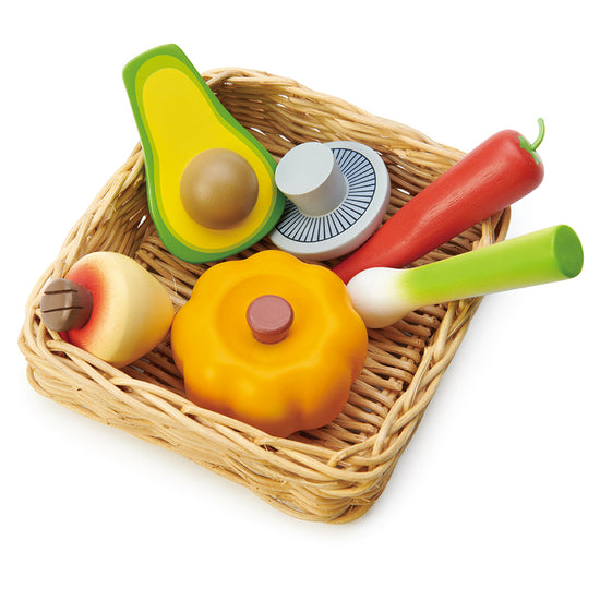 Veggie Basket - Tender Leaf Toys