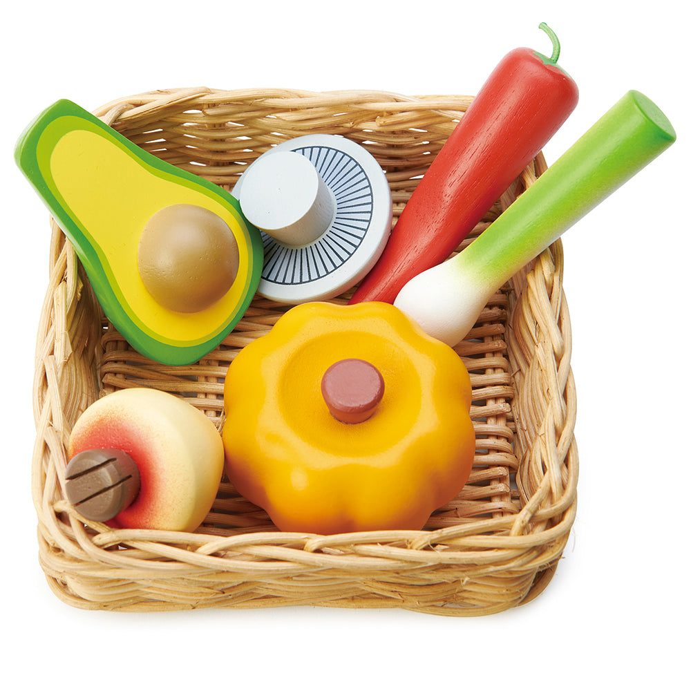 Veggie Basket - Tender Leaf Toys