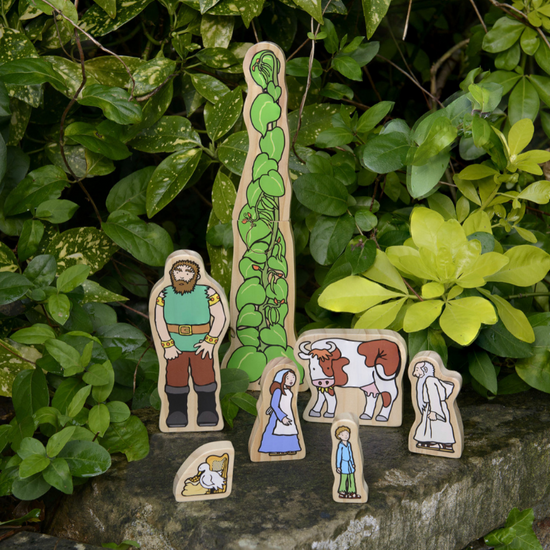 Jack and the Beanstalk Wooden Characters