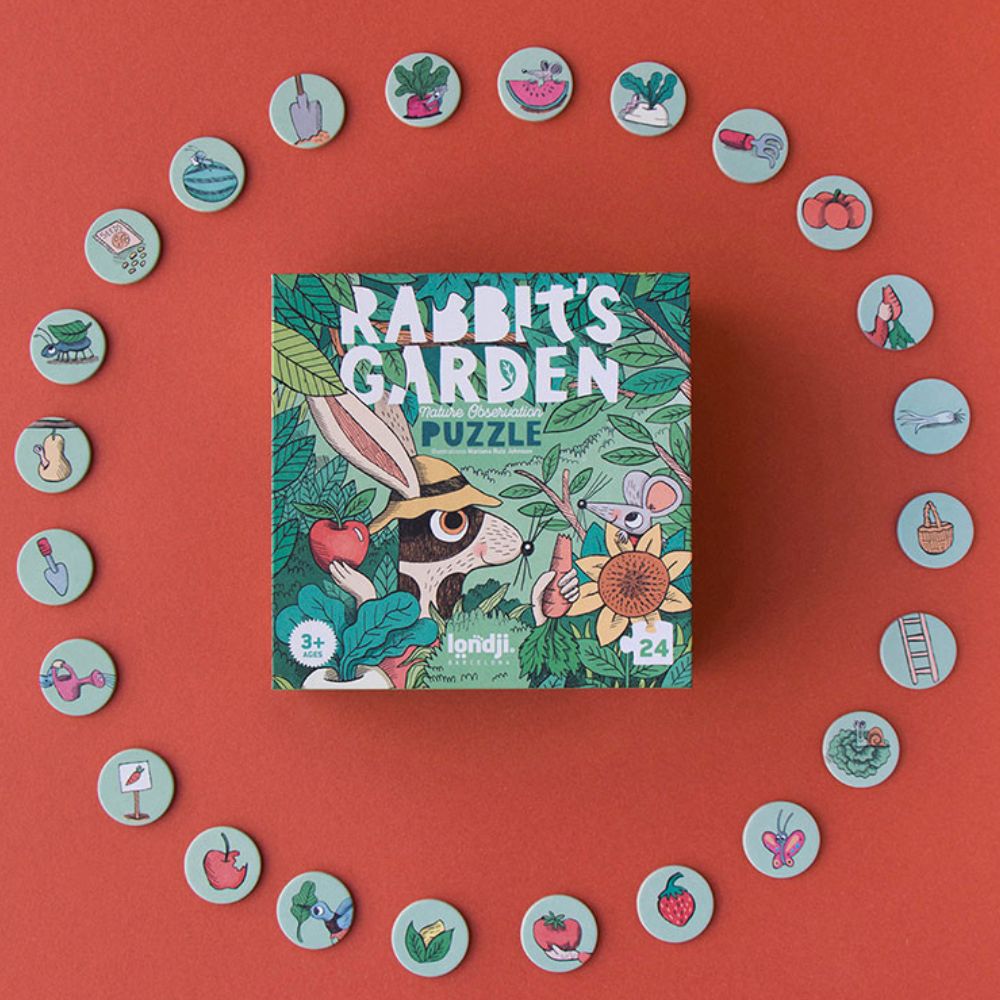 Rabbit Garden Puzzle - Londji