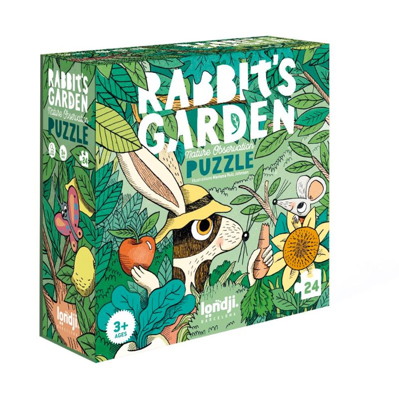 Rabbit Garden Puzzle - Londji