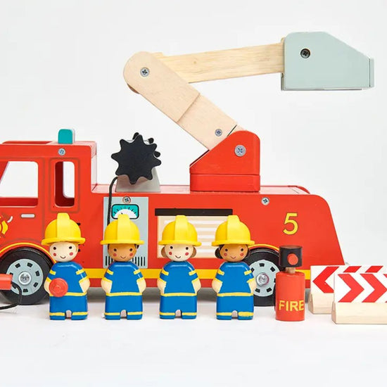 Fire Engine - Tender Leaf Toys