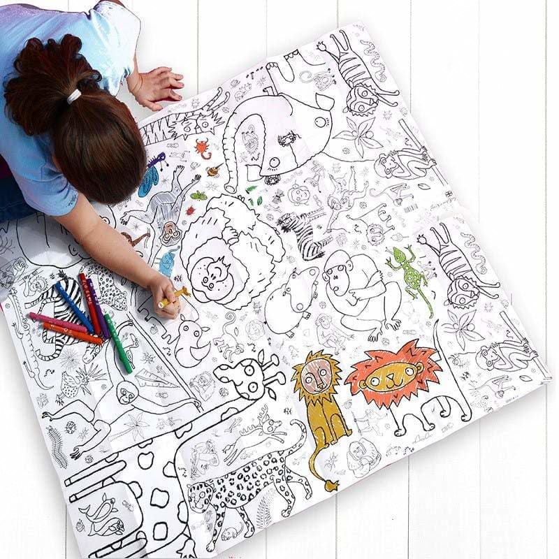 Eggnogg Animals Giant Colouring Poster