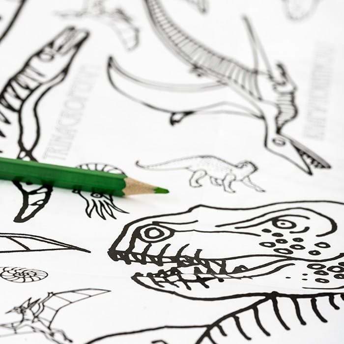 Eggnogg Dinosaurs Giant Colouring Poster
