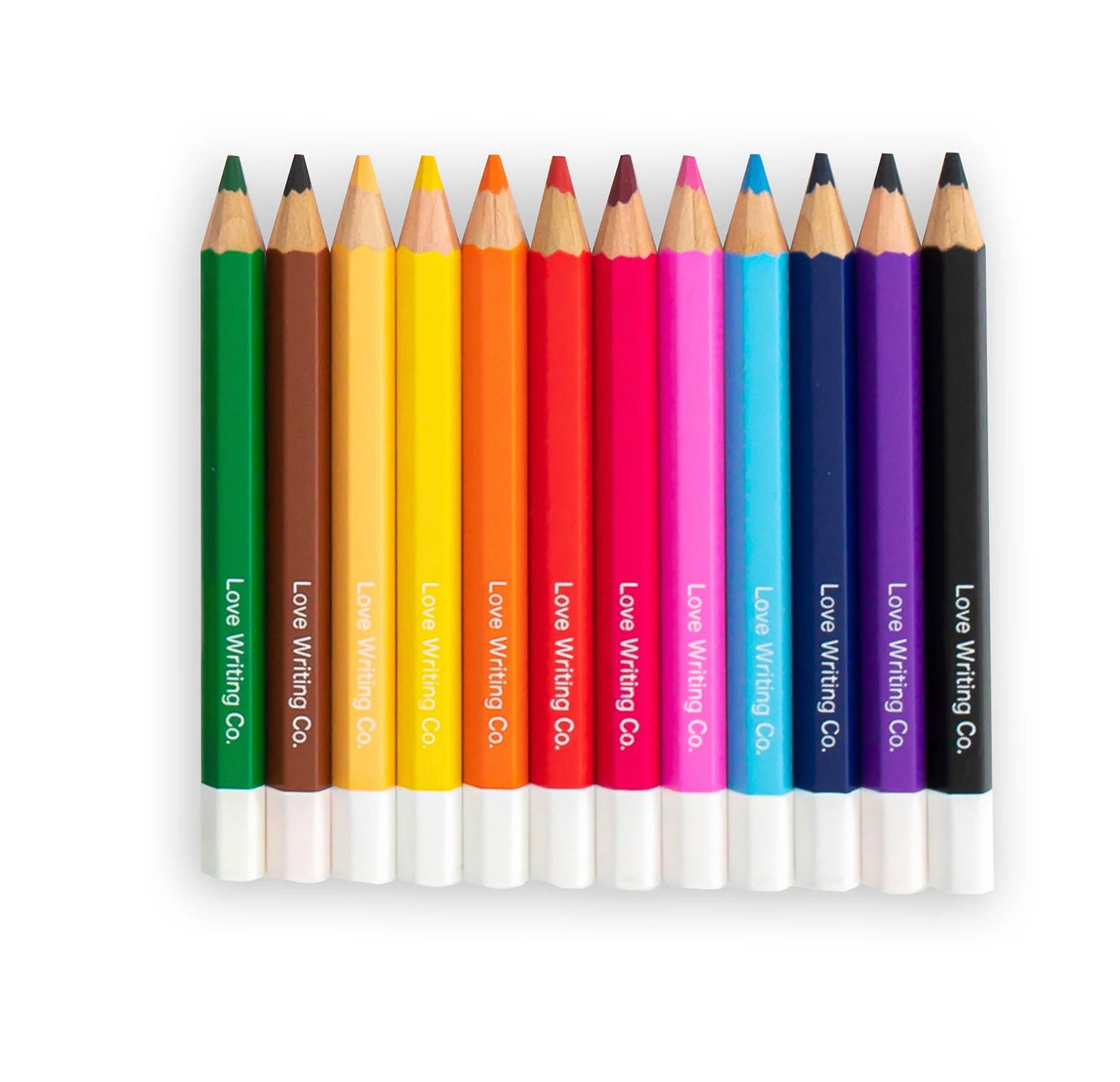 Love Writing Co. Tripod Grip erasable colouring pencils - Age 3-5 years
