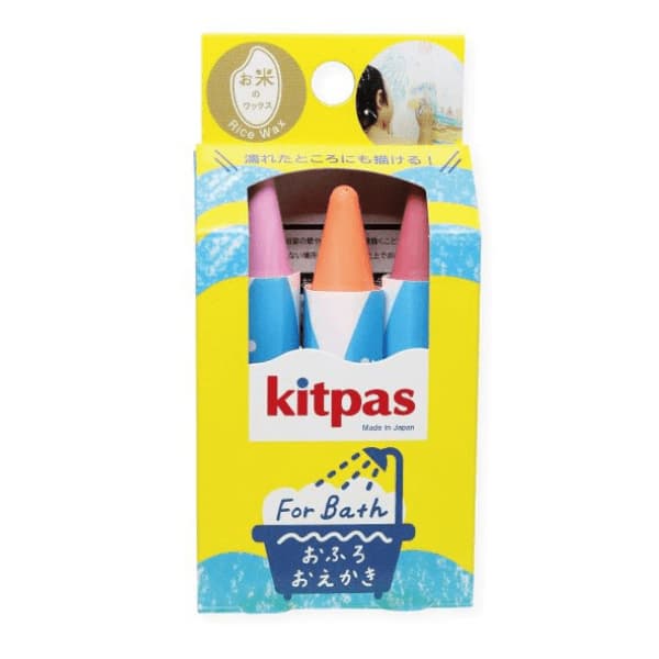 kitpas Kitpas Bath Crayons - Coral