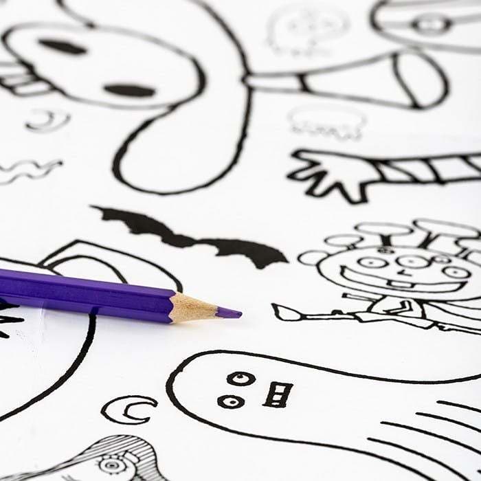 Eggnogg Monsters & Ghosts Giant Colouring Poster